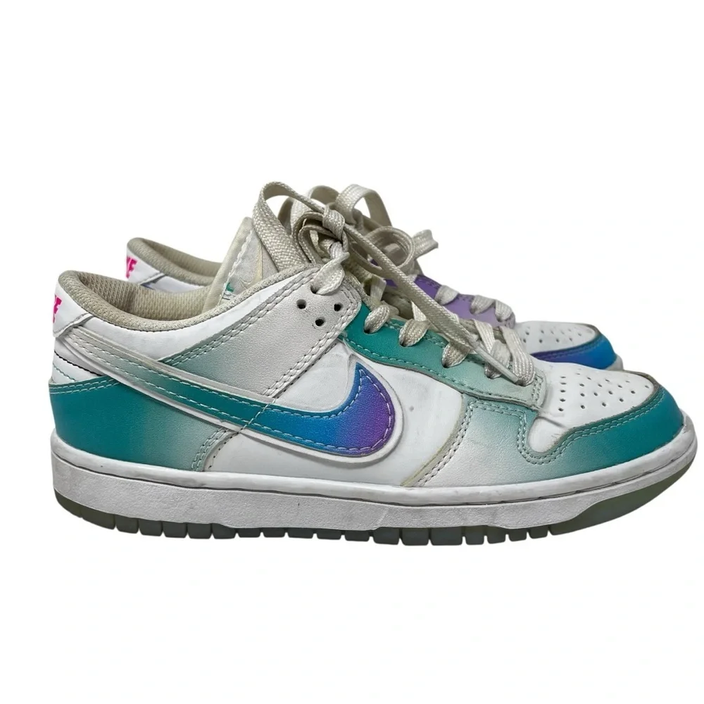 Nike Blue and White Sneakers